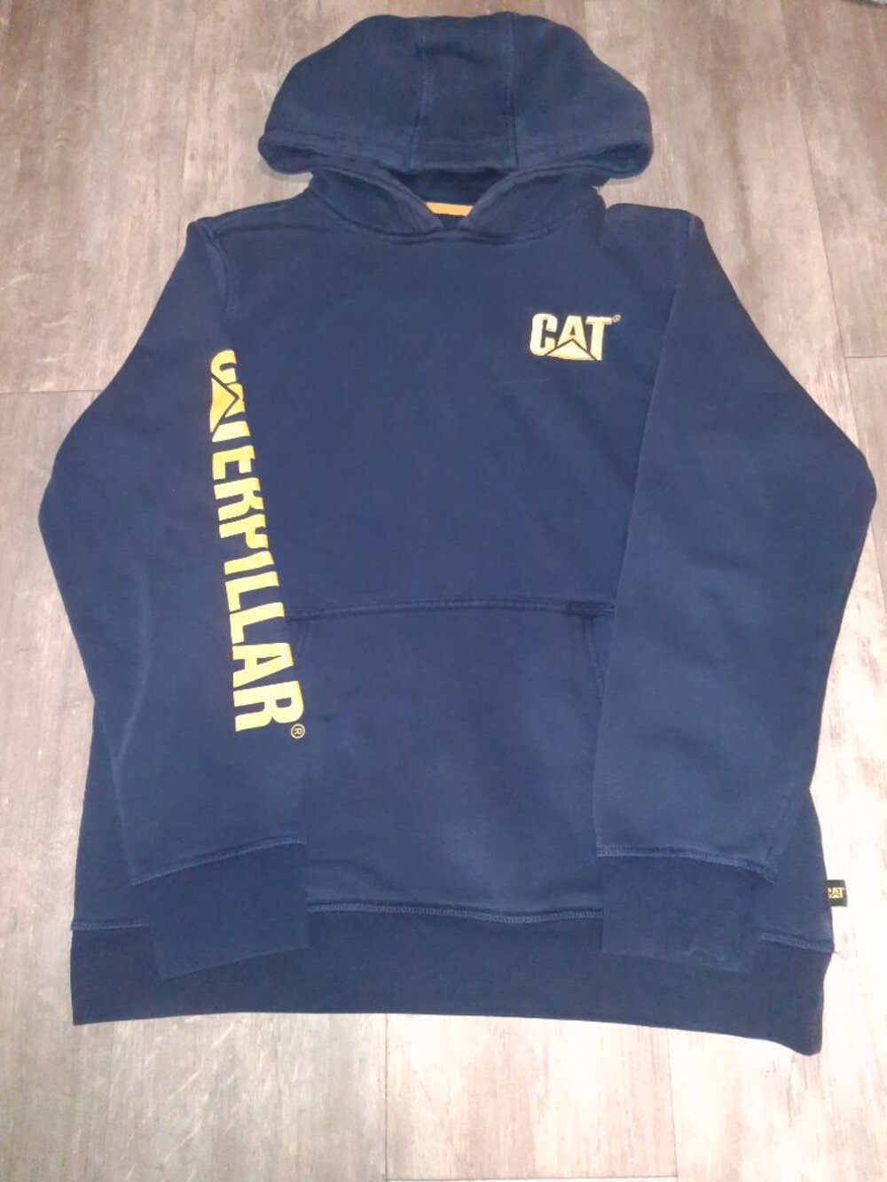 Caterpillar / Trademark Banner Hooded Sweatshirt